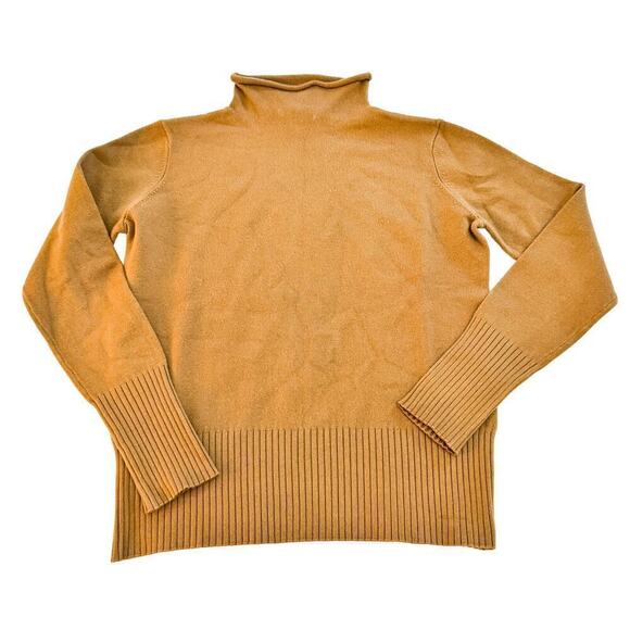 French Connection Brown Turtle Neck Size L MINT - Picture 1 of 3
